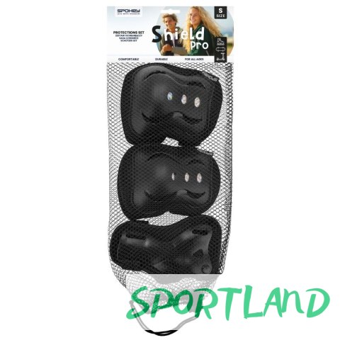 Zestaw ochraniaczy Spokey Shield BKnew Jr SPK-944728 M Zestaw ochraniaczy Spokey Shield BKnew Jr SPK-944728 M