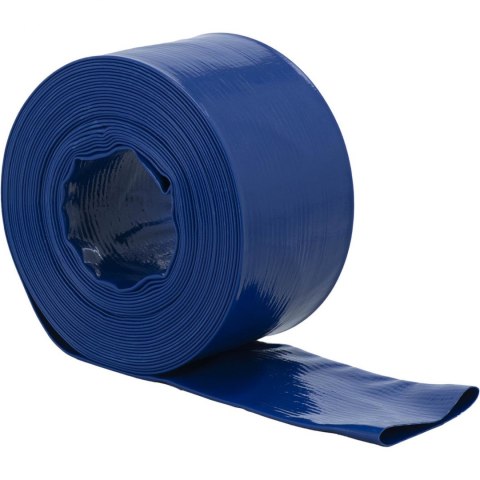 Wąż płaski do pompy wody ogrodu wzmocniony 4'' 100 mm 4-12 bar 20 m Wąż płaski do pompy wody ogrodu wzmocniony 4'' 100 mm 4-12 bar 20 m