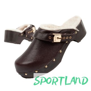 Klapki drewniaki Scholl Iconic W F298121011 39