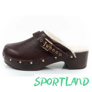 Klapki drewniaki Scholl Iconic W F298121011 40