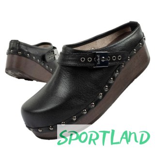Klapki drewniaki Scholl Iconic W F310461004 37