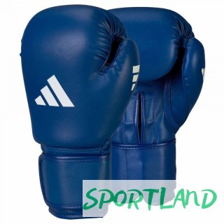 Rękawice bokserskie adidas Iba ze skóry kaktusowej ADIIBAG1C-Niebieski 12 oz