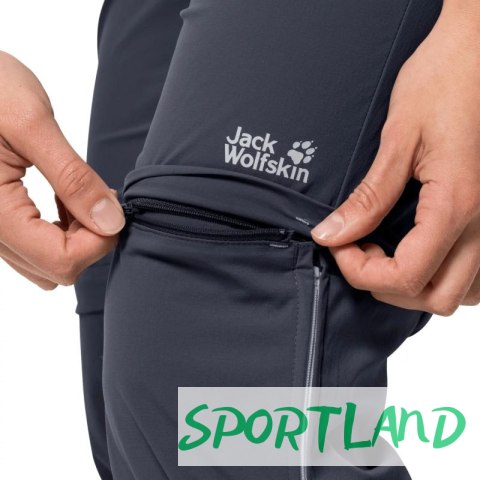 Spodnie Jack Wolfskin Overland Zip Away Pants W 1506133-1388 38 Spodnie Jack Wolfskin Overland Zip Away Pants W 1506133-1388 38