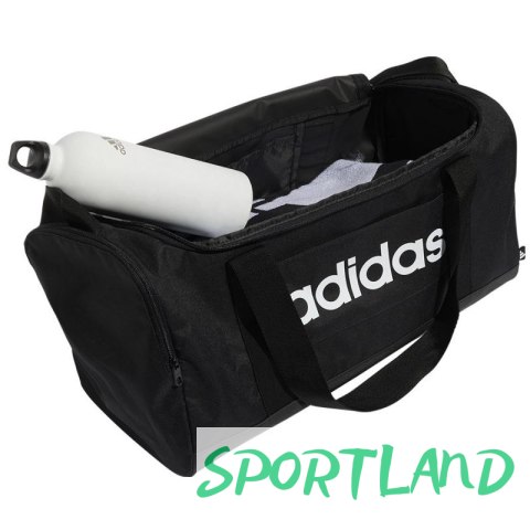 Torba adidas Linear Duffel S JE8343 czarny Torba adidas Linear Duffel S JE8343 czarny