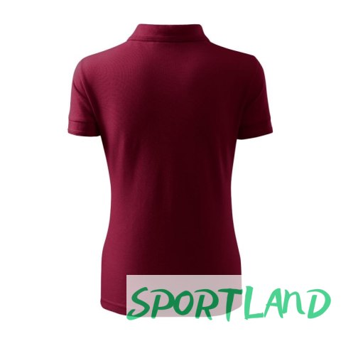 Koszulka polo damska Pique Polo (garnet) 2XL Koszulka polo damska Pique Polo (garnet) 2XL