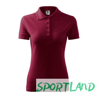 Koszulka polo damska Pique Polo (garnet) L