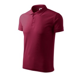 Koszulka polo męska Pique Polo (garnet) 3XL
