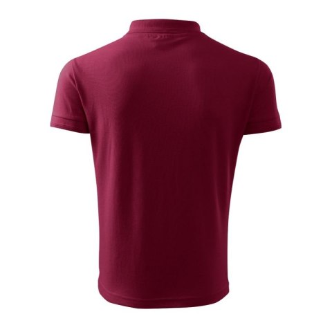 Koszulka polo męska Pique Polo (garnet) L Koszulka polo męska Pique Polo (garnet) L
