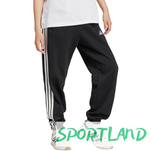 Spodnie adidas Essentials 3-Stripes Fleece Loose-Fit W JE1276 S Spodnie adidas Essentials 3-Stripes Fleece Loose-Fit W JE1276 S