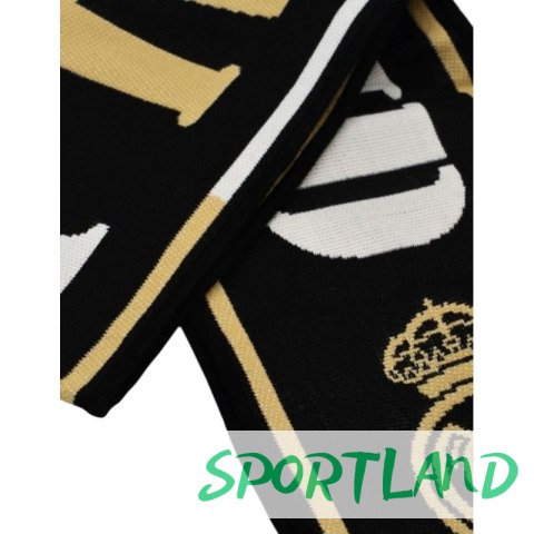 Szalik kibica Real Madryt Knitted Scarf 26TH RM4BUF26 wielokolorowy Szalik kibica Real Madryt Knitted Scarf 26TH RM4BUF26 wielokolorowy