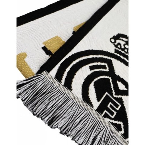 Szalik kibica Real Madryt Knitted Scarf 27TH RM4BUF27 wielokolorowy Szalik kibica Real Madryt Knitted Scarf 27TH RM4BUF27 wielokolorowy
