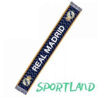 Szalik kibica Real Madryt Knitted Scarf 28TH RM4BUF28 wielokolorowy