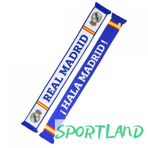 Szalik kibica Real Madryt dwustronny Double Knitted Scarf 1ST RM4BUFD1 wielokolorowy Szalik kibica Real Madryt dwustronny Double Knitted Scarf 1ST RM4BUFD1 wielokolorowy