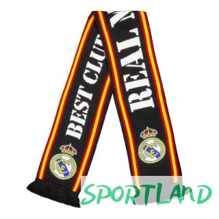 Szalik kibica Real Madryt dwustronny Double Knitted Scarf 21ST RM4BUFD21 wielokolorowy