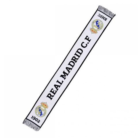 Szalik kibica Real Madryt dwustronny Double Knitted Scarf 3RD RM4BUF3 wielokolorowy