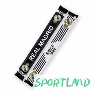 Szalik kibica Real Madryt dwustronny Double Knitted Scarf 8TH RM4BUFD8 wielokolorowy