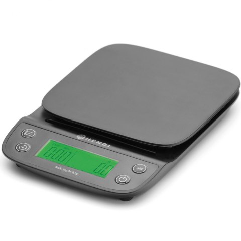 Waga kuchenna elektroniczna z timerem 3 000 g / 0.1 g - Hendi 580011 Waga kuchenna elektroniczna z timerem 3 000 g / 0.1 g - Hendi 580011