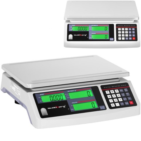 Waga sklepowa handlowa licząca LCD 30.5 x 22 cm 30 kg / 1 g Waga sklepowa handlowa licząca LCD 30.5 x 22 cm 30 kg / 1 g