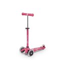Micro Hulajnoga Mini 3w1 Deluxe Plus LED pink N/A