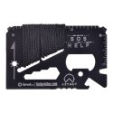 Multitool AZYMUT TOOL CARD karta wielofunkcyjna - 13 narzędzi + etui, 85/53 mm (H-O200930TC) N/A