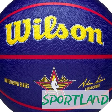Piłka Wilson 2025 NBA All Star Auto Ball WZ4034101XB 7 Piłka Wilson 2025 NBA All Star Auto Ball WZ4034101XB 7