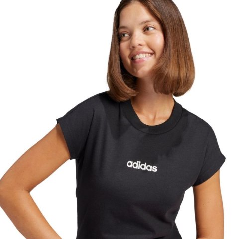 Koszulka adidas Essentials Linear Cotton W JC8238 M Koszulka adidas Essentials Linear Cotton W JC8238 M