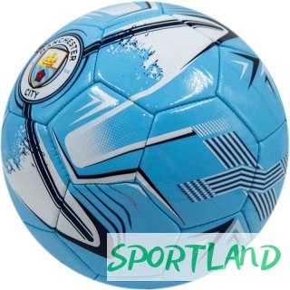 Piłka nożna Manchester City FC 70098688 niebieski