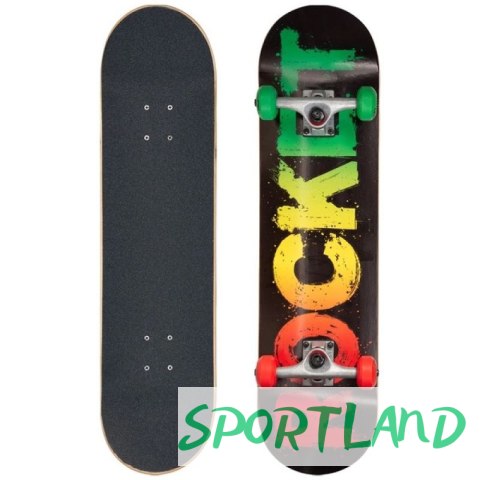Deskorolka Rocket Rasta Fade 8" RKT-COM-1535 N/A Deskorolka Rocket Rasta Fade 8" RKT-COM-1535 N/A