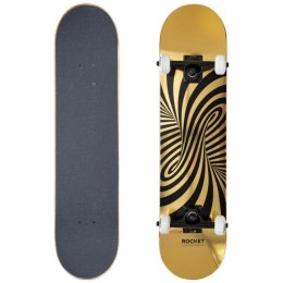Deskorolka Rocket Twisted Foli Gold 7.5