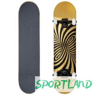 Deskorolka Rocket Twisted Foli Gold 7.5" RKT-COM-1555 N/A