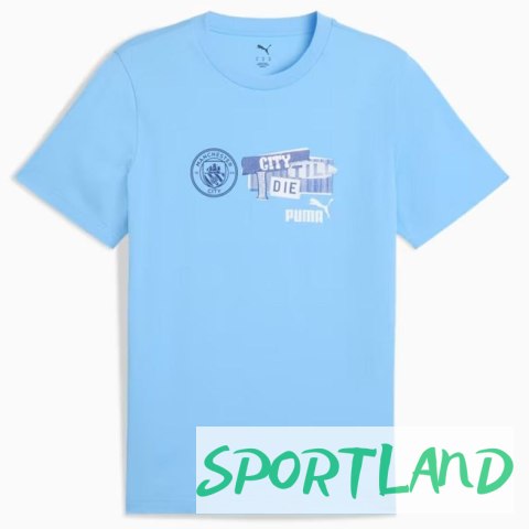 Koszulka Puma Manchester City ftbNGRY Tee M 779119-39 L Koszulka Puma Manchester City ftbNGRY Tee M 779119-39 L