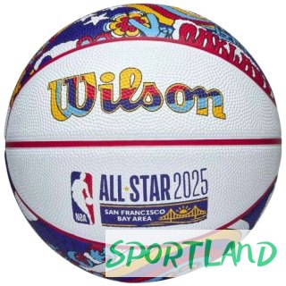 Piłka do koszykówki Wilson 2025 NBA All Star Mini Ball WZ3020201XB 3