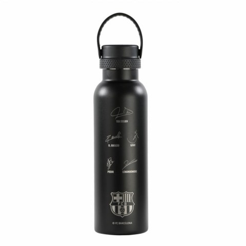 Bidon termiczny FC Barcelona butelka z autografami 600 ml 971909 czarny
