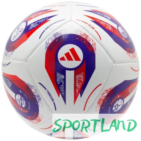 Piłka adidas W Euro 2025 Club Ball JH1267 5