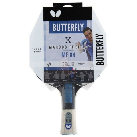 Rakietka do tenisa stołowego Butterfly Marcos Freitas MFX4 FL- wklęsły Rakietka do tenisa stołowego Butterfly Marcos Freitas MFX4 FL- wklęsły