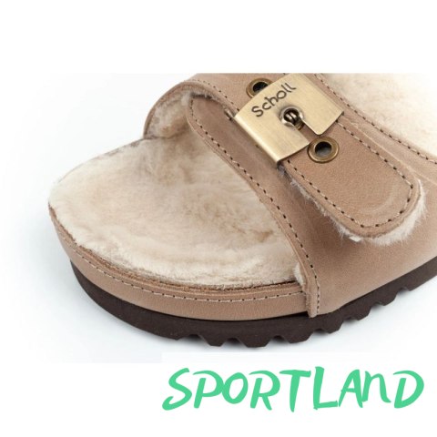 Klapki Scholl Iconic MEG Taupe W F303171062 41 Klapki Scholl Iconic MEG Taupe W F303171062 41