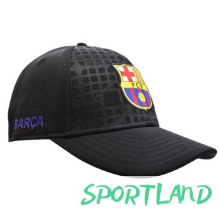 Czapka z daszkiem FC Barcelona bejsbolówka Cap Cross Black FCB 5001GEXNN OSFM
