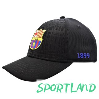 Czapka z daszkiem FC Barcelona bejsbolówka Cap Cross Black FCB 5001GEXNN OSFM