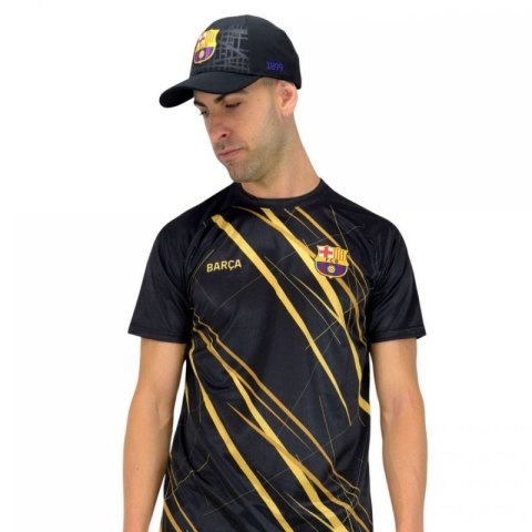 Czapka z daszkiem FC Barcelona bejsbolówka Cap Cross Black FCB 5001GEXNN OSFM Czapka z daszkiem FC Barcelona bejsbolówka Cap Cross Black FCB 5001GEXNN OSFM