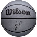Piłka do koszykówki Wilson NBA Team Tribute Solid San Antonio Spurs Ball WZ4025427XB 5