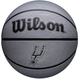 Piłka do koszykówki Wilson NBA Team Tribute Solid San Antonio Spurs Ball WZ4025427XB 5
