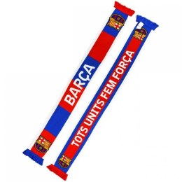 Szalik FC Barcelona Double Knitted Scarf N30 5004BUD30 wielokolorowy