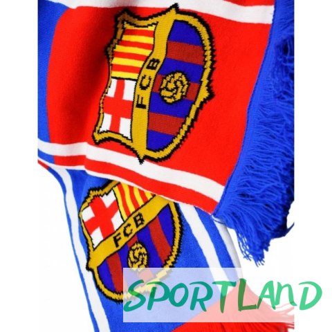 Szalik FC Barcelona Double Knitted Scarf N30 5004BUD30 wielokolorowy Szalik FC Barcelona Double Knitted Scarf N30 5004BUD30 wielokolorowy
