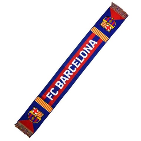 Szalik FC Barcelona Scarf N40 5004BUT40 wielokolorowy Szalik FC Barcelona Scarf N40 5004BUT40 wielokolorowy