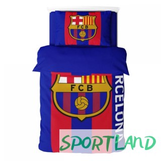 FC Barcelona pościel komplet 135x200 + 50x75 cm mikrofibra 119122 wielokolorowy