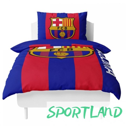 FC Barcelona pościel komplet 135x200 + 50x75 cm mikrofibra 119122 wielokolorowy FC Barcelona pościel komplet 135x200 + 50x75 cm mikrofibra 119122 wielokolorowy