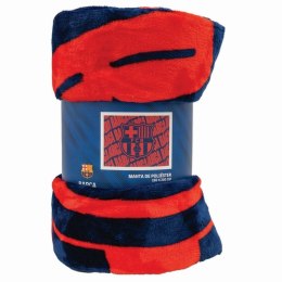 Koc FC Barcelona blanket logo 121685 wielokolorowy