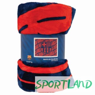 Koc FC Barcelona blanket logo 121685 wielokolorowy