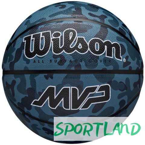 Piłka do koszykówki Wilson MVP Camo Ball WZ3018702XB 6 Piłka do koszykówki Wilson MVP Camo Ball WZ3018702XB 6