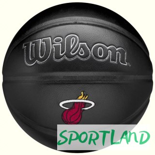 Piłka do koszykówki Wilson NBA Team Premiere Miami Heat Ball WZ4026416XB 7